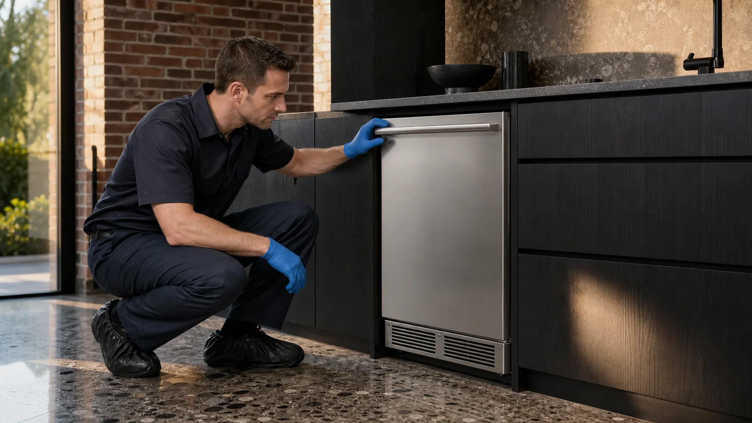 Undercounter ice-maker service